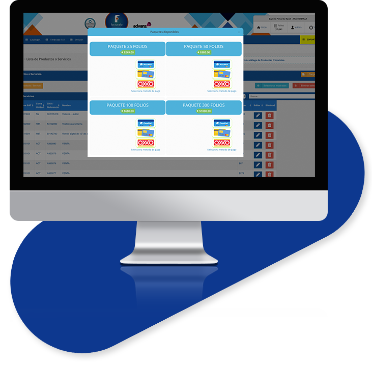 Sistema de facturación electrónica